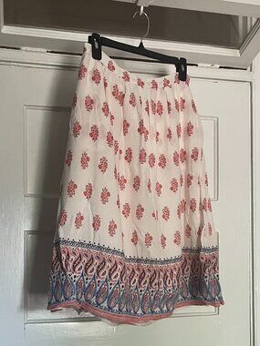 Lucky Brand Bohemian Midi Skirt
